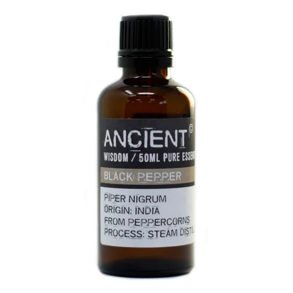 50 ml Černé Koření Esenciální Olej