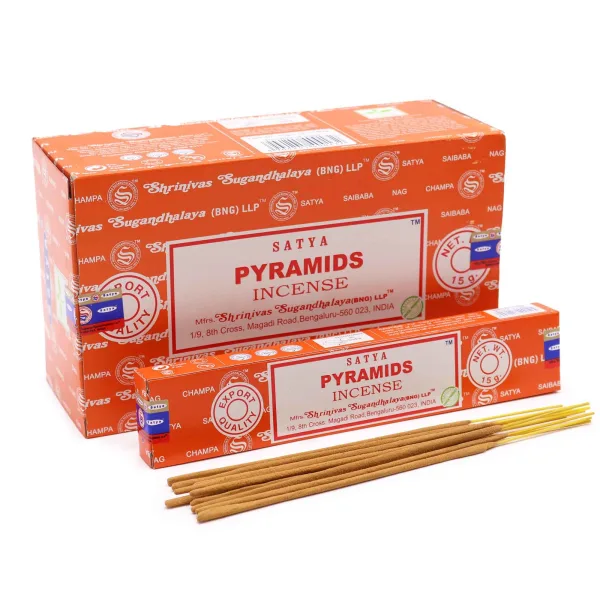Vonné Tyčinky Satya - 15g - Pyramida