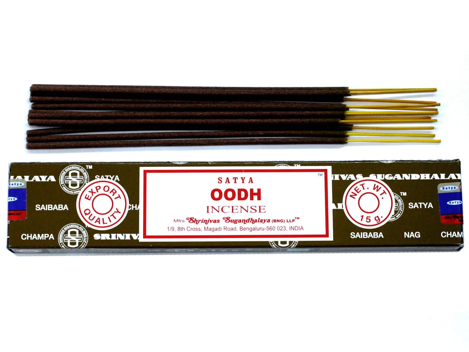 Vonné Tyčinky Satya - 15g - Oodh