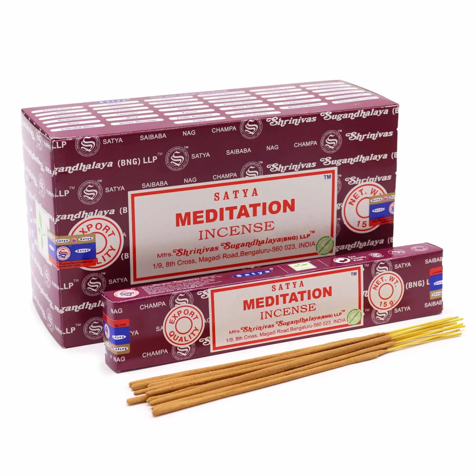 Vonné Tyčinky Satya - 15g - Meditace