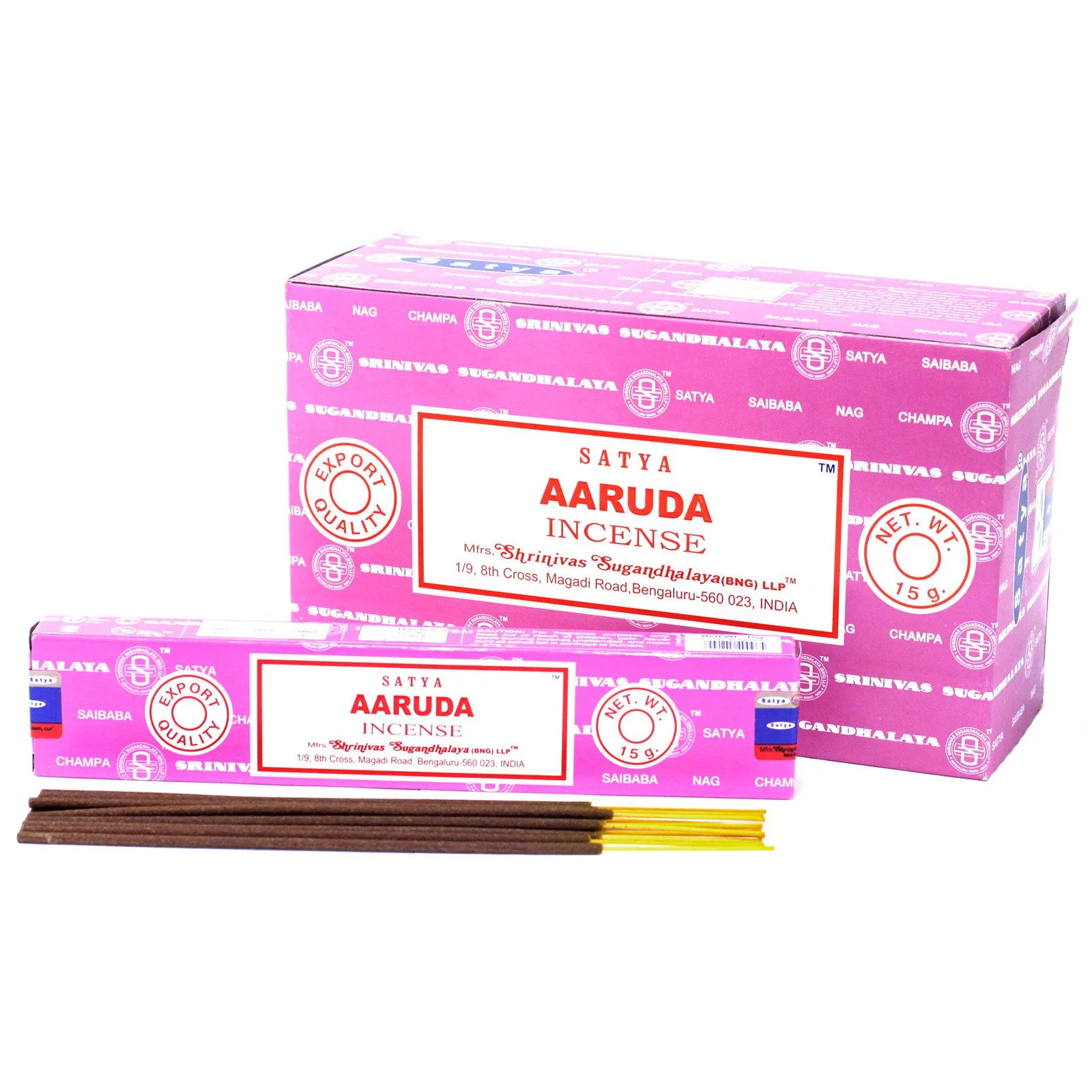 Vonné Tyčinky Satya - 15g - Aaruda