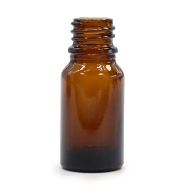 Skleněná Lahvička - Jantarová - 10 ml
