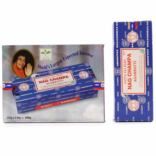 Krabička Vonných Tyčinek - Satya Nagchampa 250 Gms