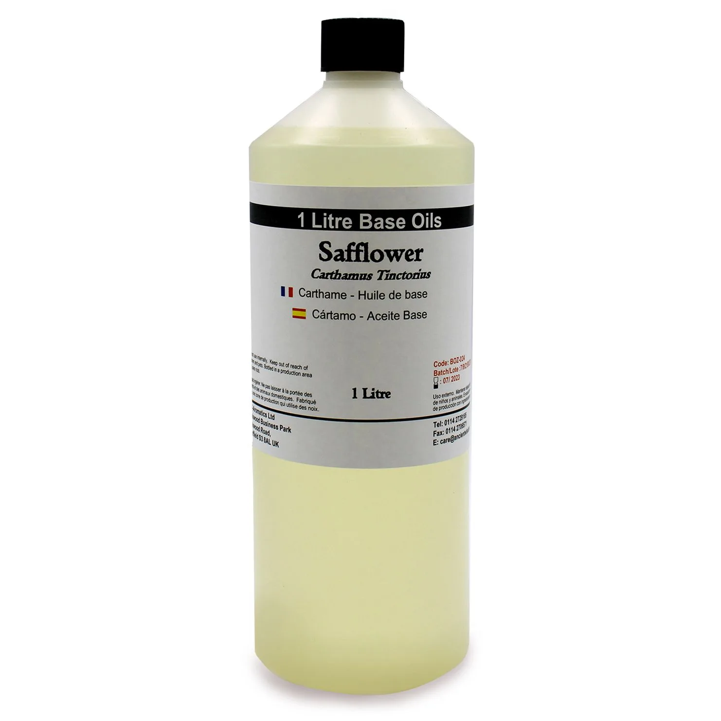 Světlice Barvířská (Safflower) Olej - 1 Litr