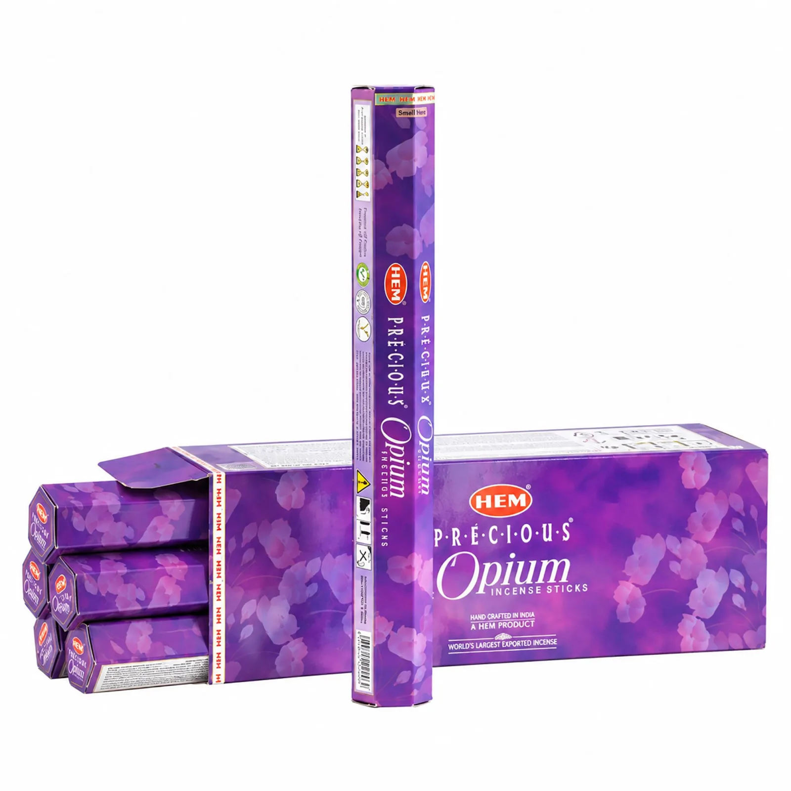 HEM Šestiúhelníkové Kadidlo - Vzácné Opium