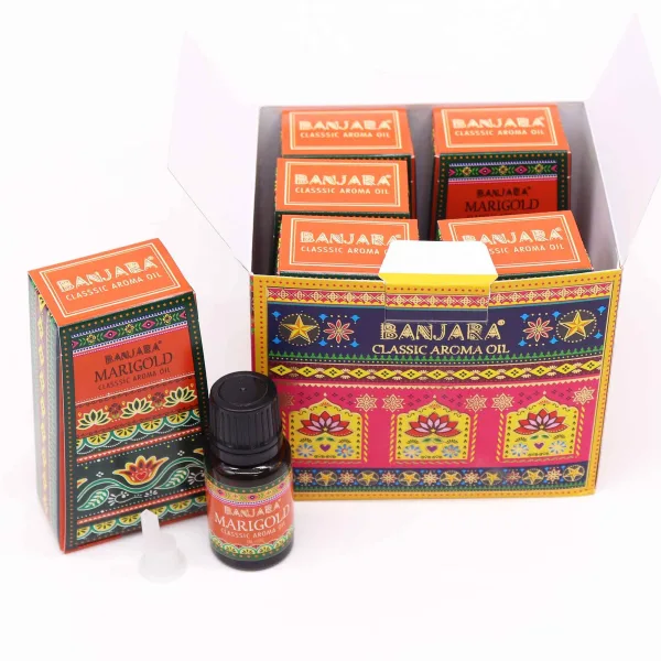 Banjara Indický Vonný Olej 10ml - Měsíček