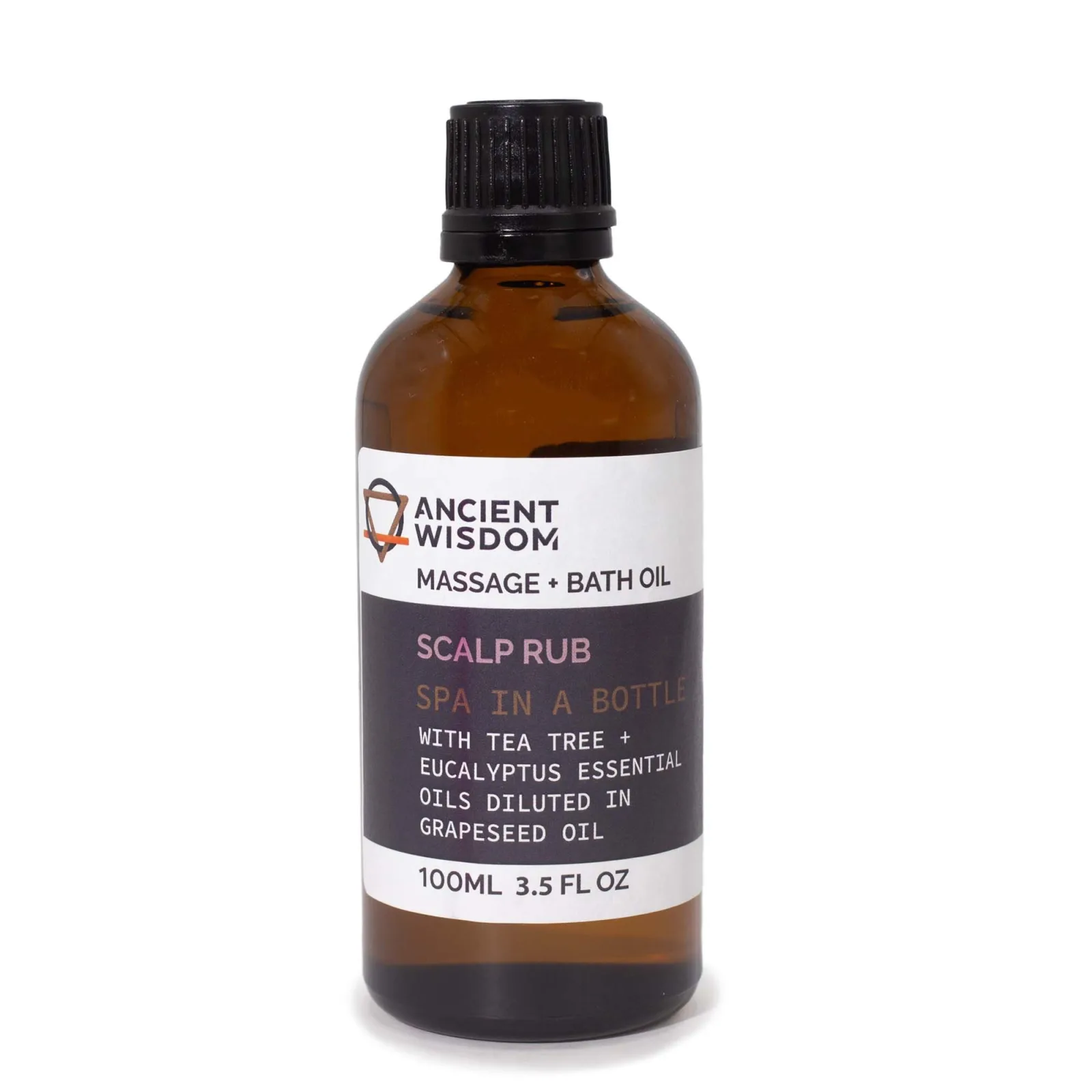 Koupelový a Masážní Olej - Pokožka Hlavy - 100 ml