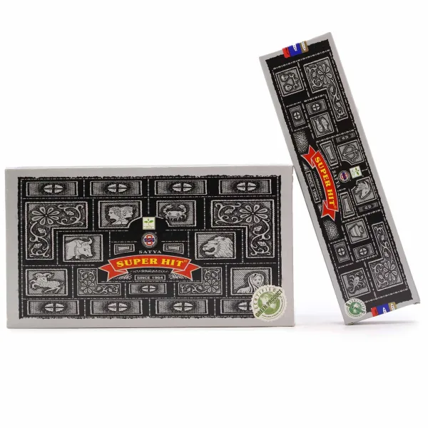 Krabička Vonných Tyčinek - Satya Super Hit 100 Gms
