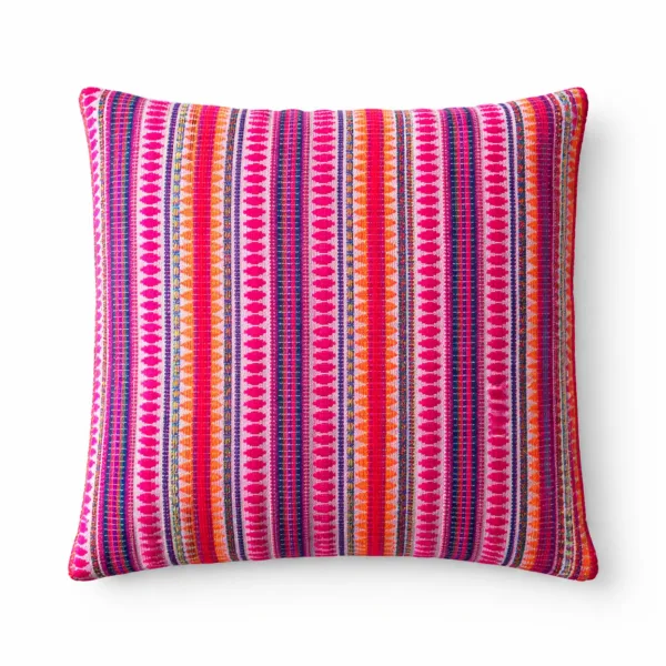 Klasický potah na polštář - Neon Stripes - 45x45 cm