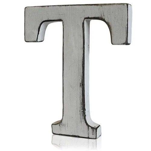 Elegantní Písmeno - T