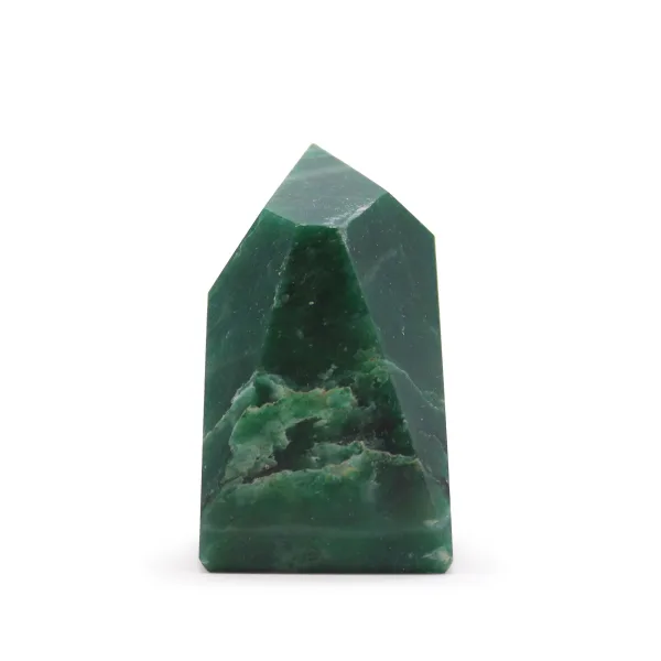 Velké Balení Hrotů z Drahých Kamenů cca 6cm (0.5kg) - Indický Nefrit (cca 8 kusů)