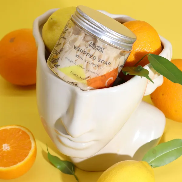Aromaterapeutické Šlehané Mýdlo s Vitamínem C