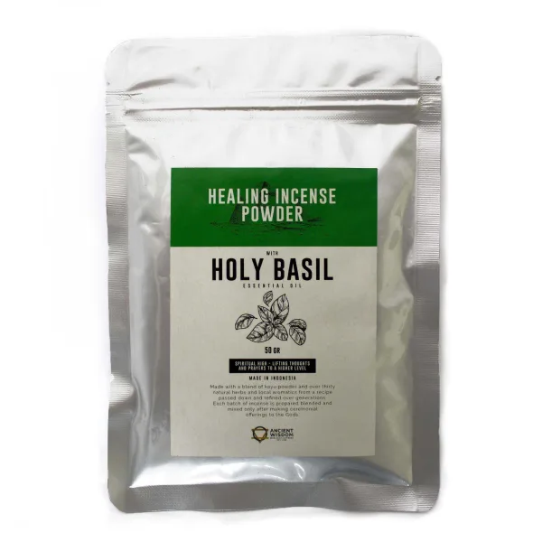 Léčivý Kadidlový Prášek - Svatá Bazalka 50gm