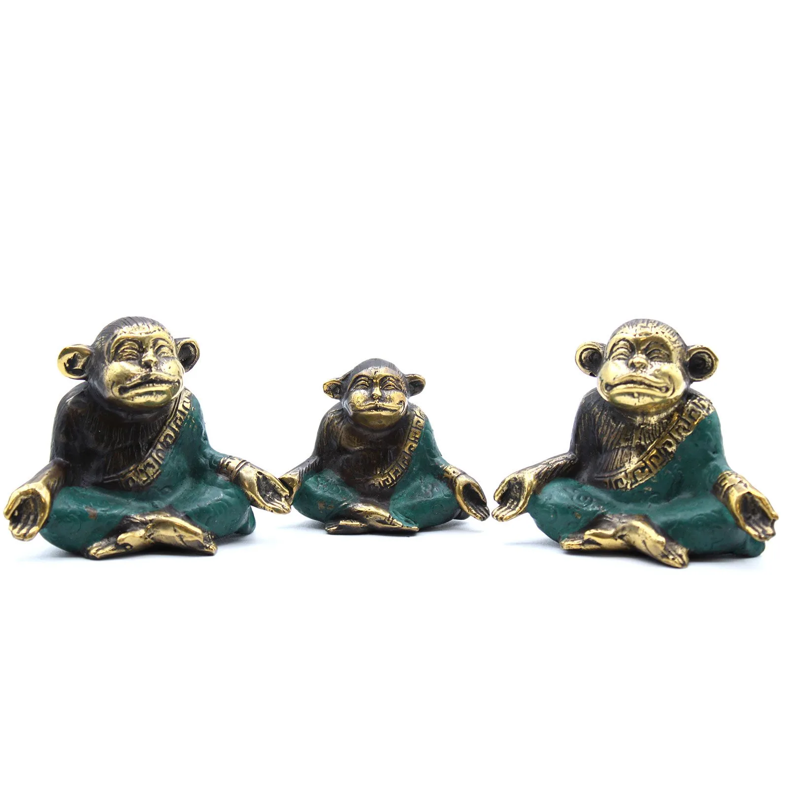 Set 3 - Rodina Yoga Opic - Různé Velikosti