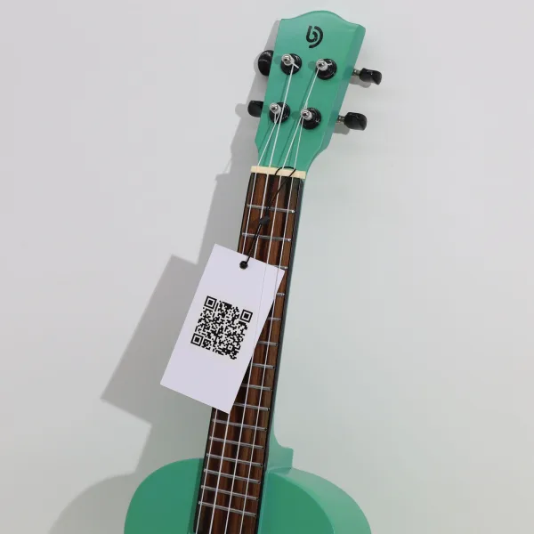 Ručně Vyráběné Ukulele - Oranžový Sunburst Finish (4 Struny)