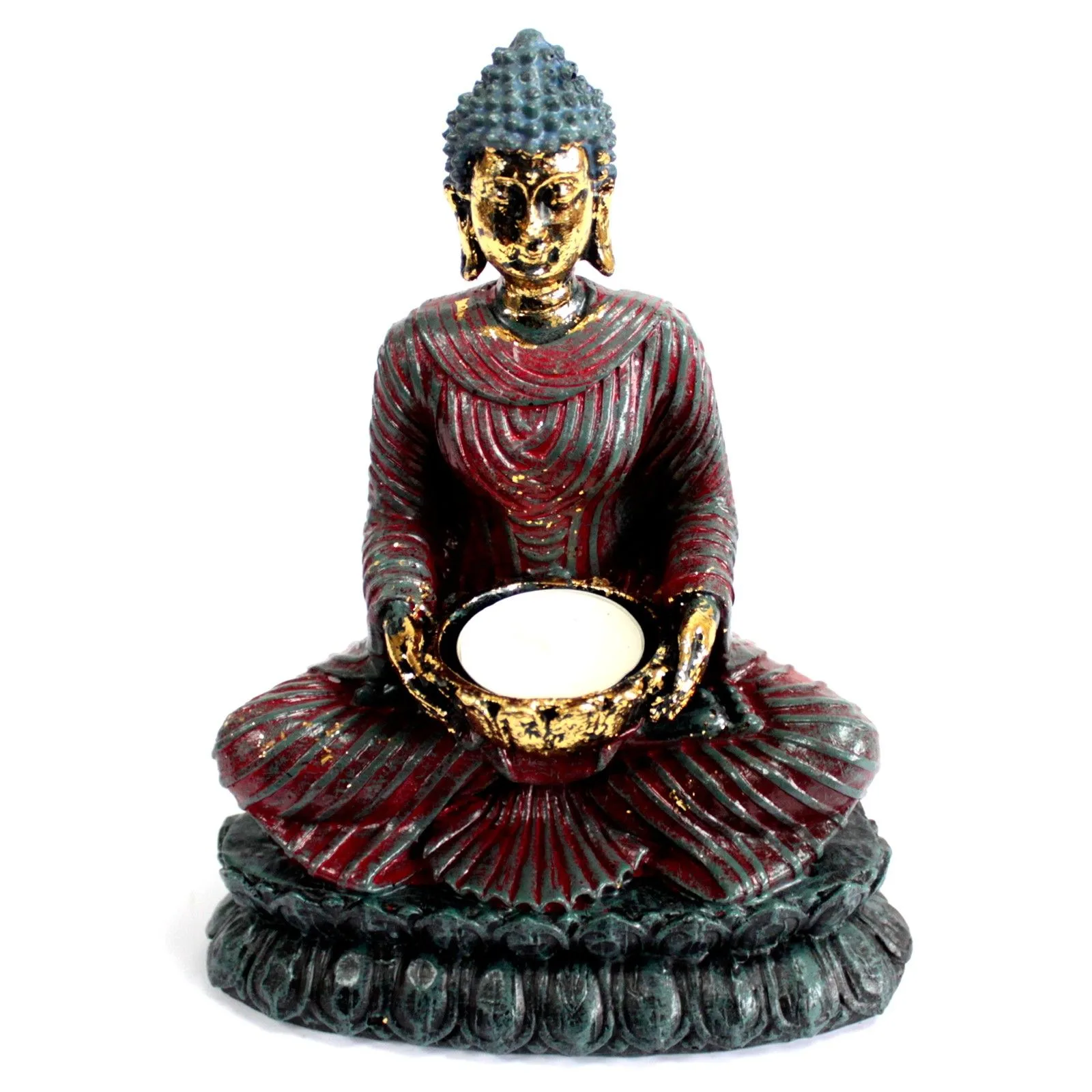 Antický Buddha - Svícen - VyznavaČ