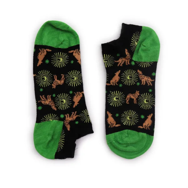 S/M Hop Hare Bambusové Ponožky - Nízké (36-40) - Vlci Měsíčního Svitu