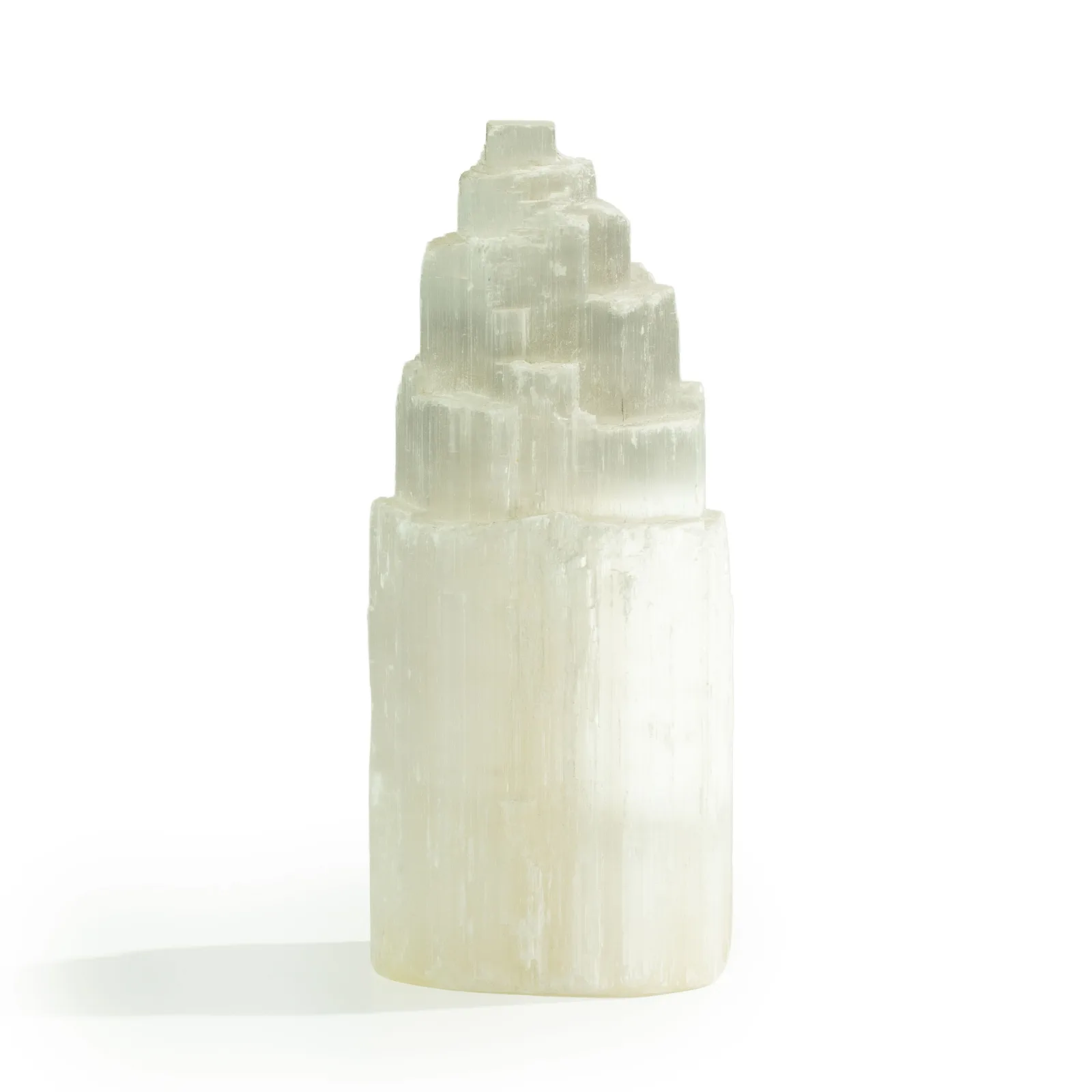 Přírodní Selenitová Lampa - 20 cm