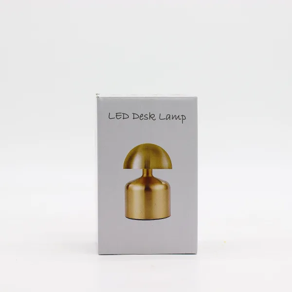 Dotyková Lampa - Stříbrná Kopule / Houba - USB (C) - Dobíjecí  (400 Watt)