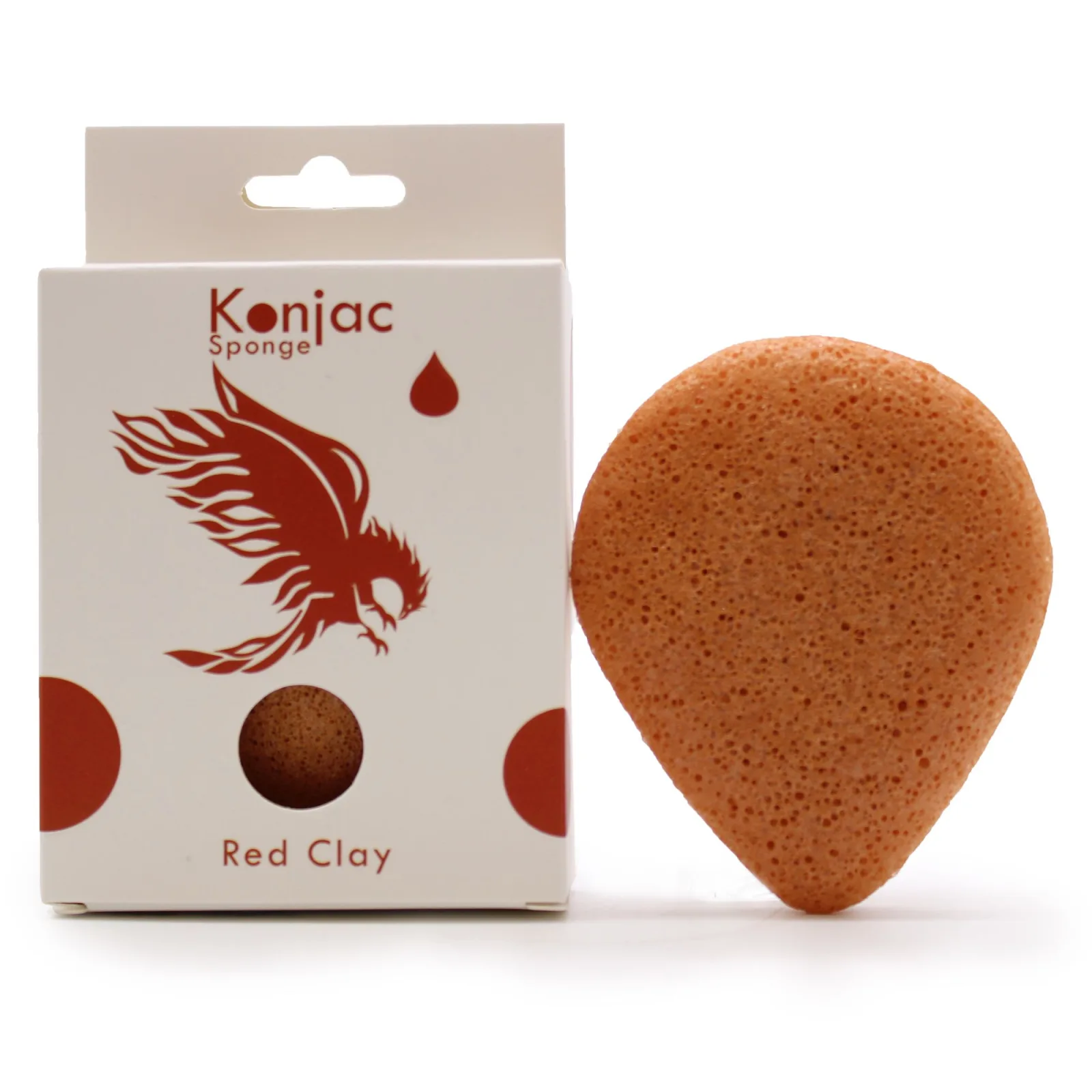 Konjac Houba Slza - Červený Jíl - Omlazující