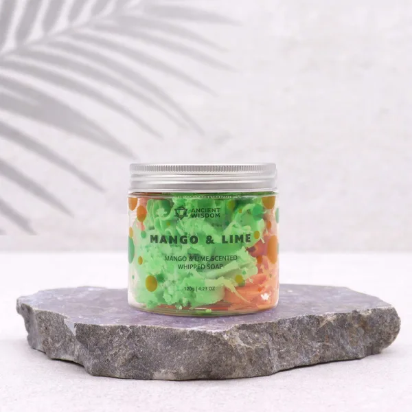 Šlehaná Mýdla - Mango & Limetka 120g