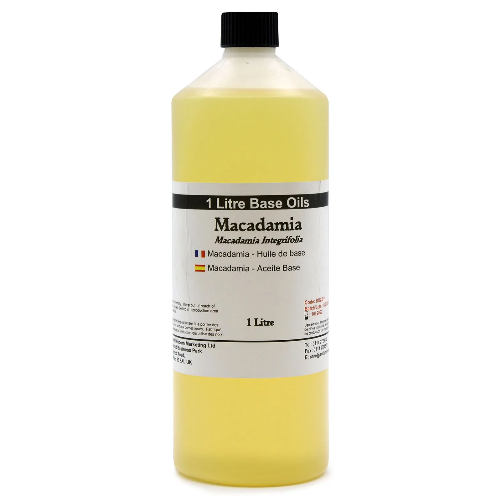 Makadamový Olej - 1 Litr