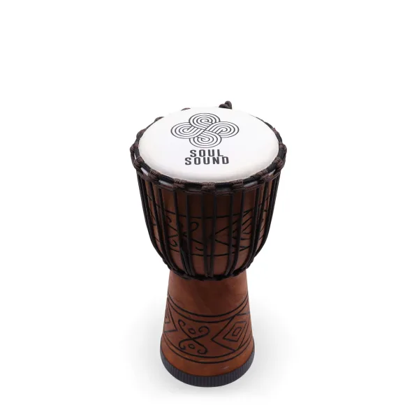 Střední Profesionální Djembe Buben - Soul Sound (nízký) - Střední 40cm (18cm průměr)