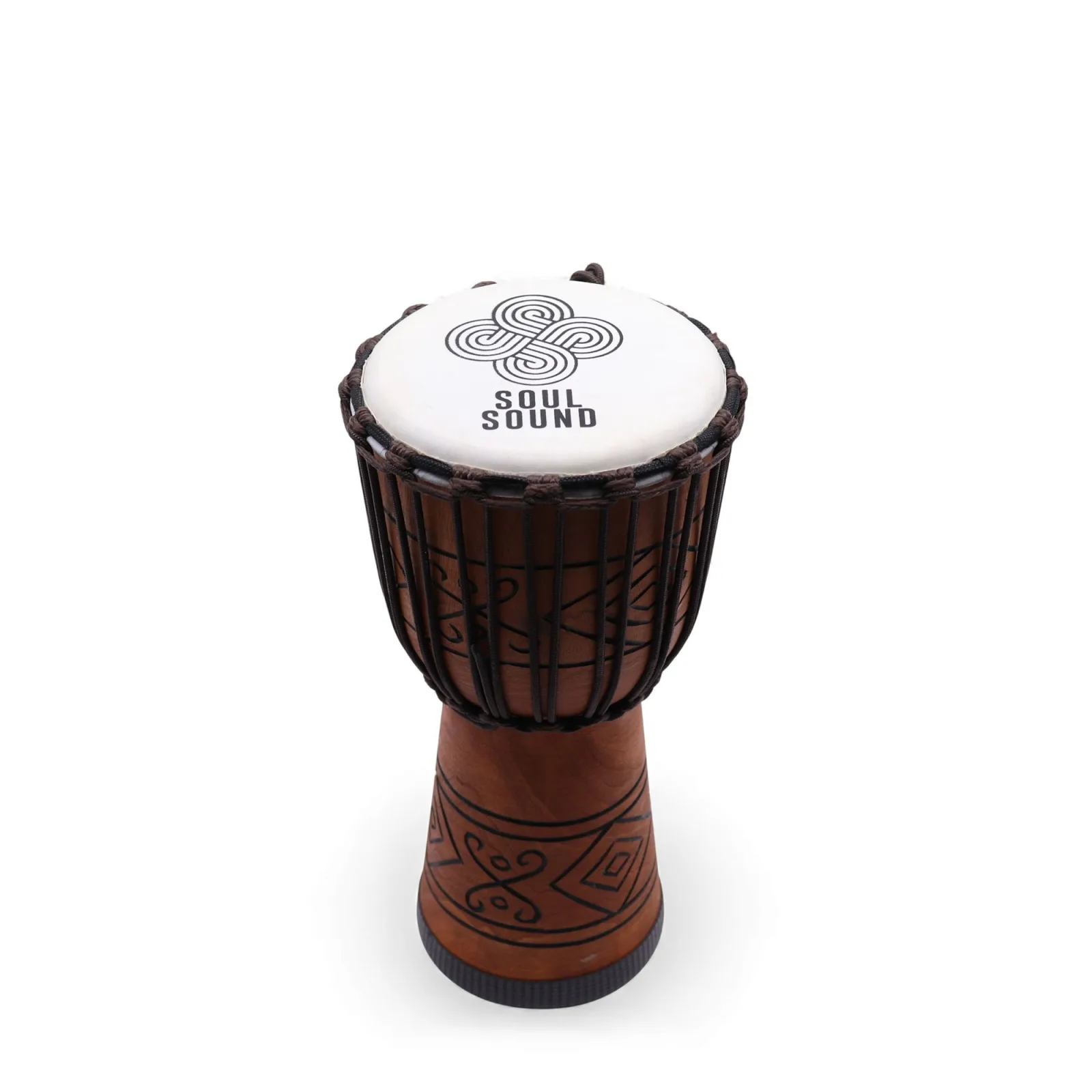 Střední Profesionální Djembe Buben - Soul Sound (nízký) - Střední 40cm (18cm průměr)