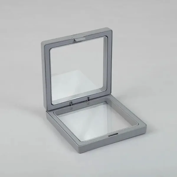 Střední 3D Rámek s Flexibilní Fólií  9x9cm - Šedý