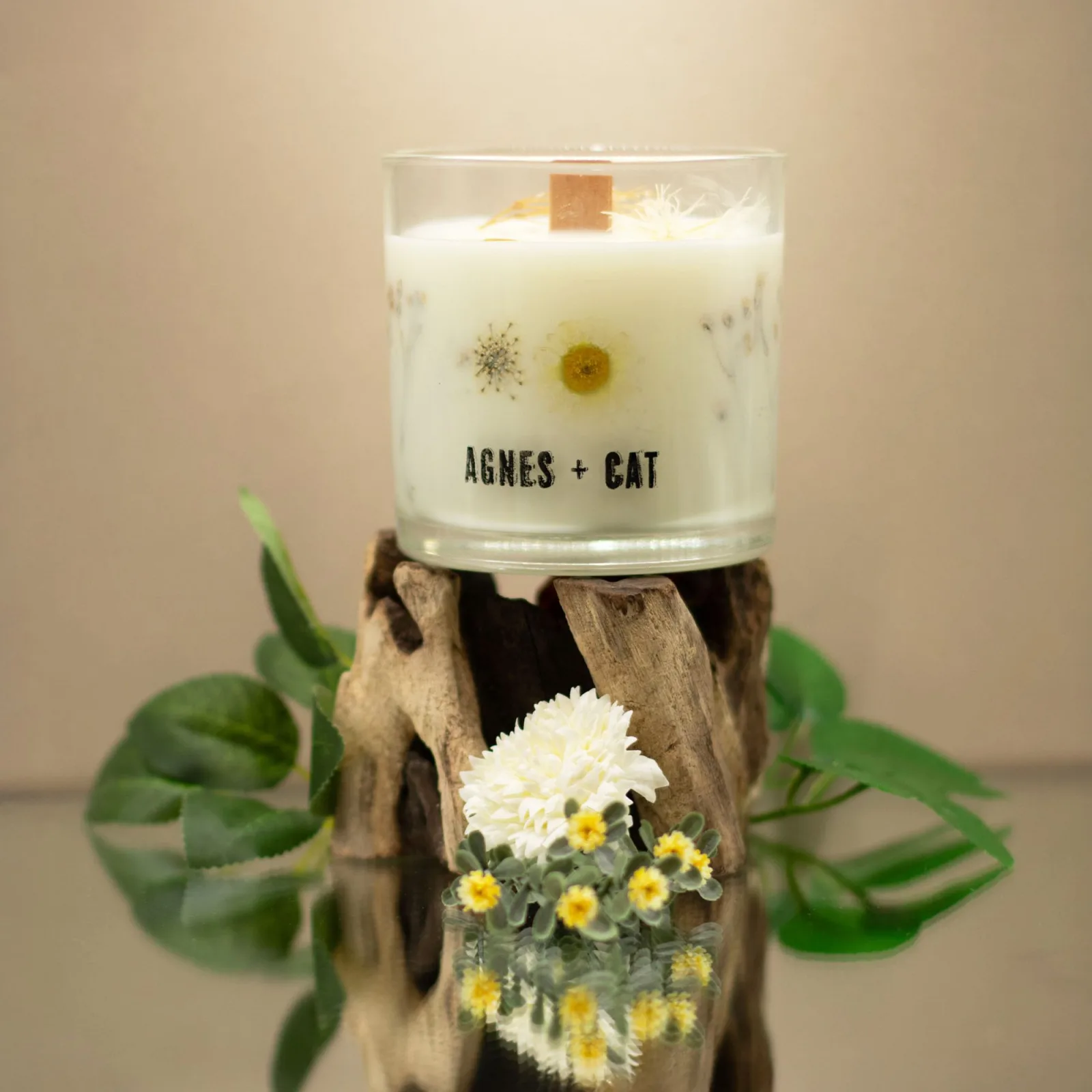 Agnes & Cat Botanická Sójová Svíčka - Tiché Vody Windermere