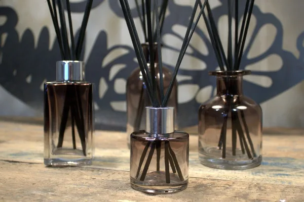 100 ml Čtvercová Vysoká Difuzní Láhev - Uhlová