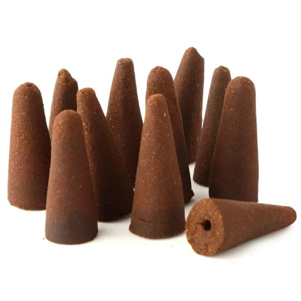 Rostlinné Vonné Kužely “Tekoucí Dým“ - Královská Růže