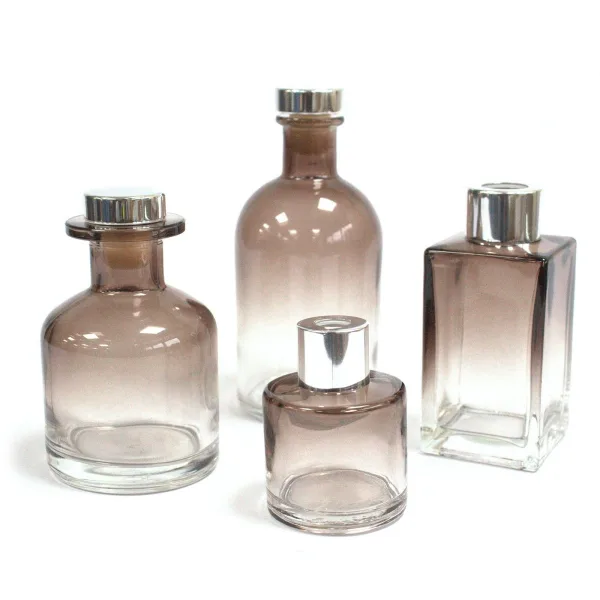 140 ml Oválná Alchymistická Difuzní Láhev - Uhlová