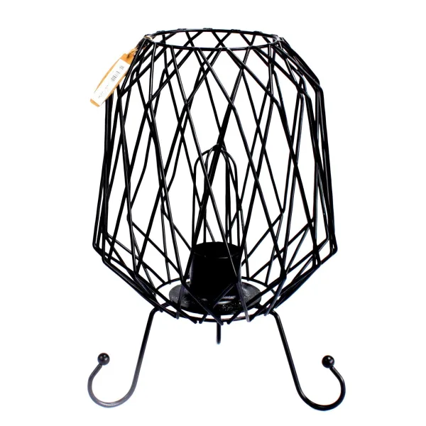 Industriální Lampa s Růžovou Himalájskou Solí