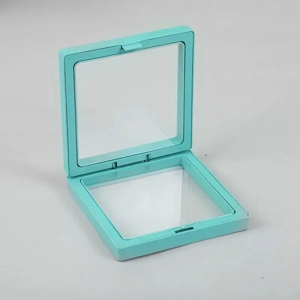 Střední 3D Rámek s Flexibilní Fólií  9x9cm - Modrozelený