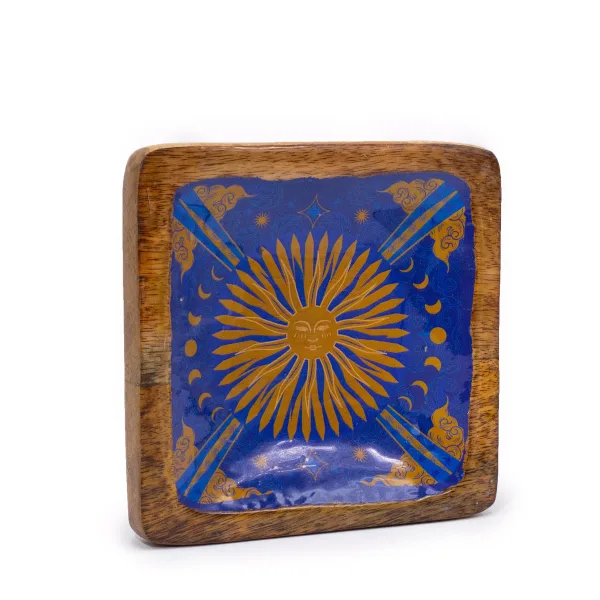 Velký Čtvercový Tácek na Drobnosti 15x15x2.5cm - HOP HARE