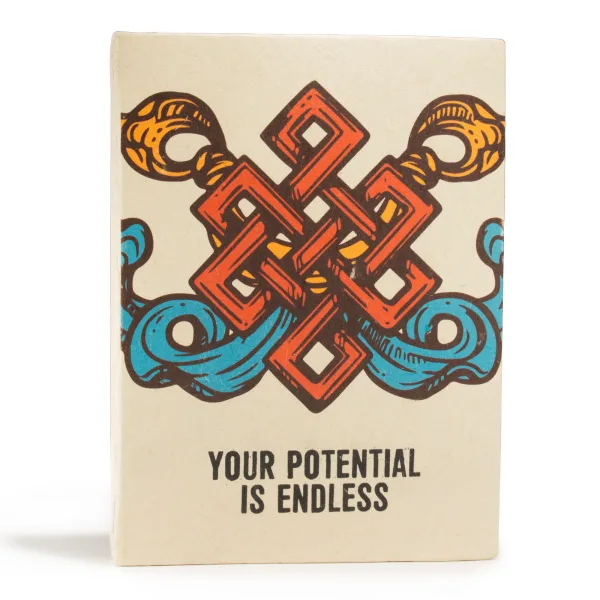 Velký Lokta Zápisník Inspirace  (21x15cm) - 45 listů - Your Potential - inc bookmark