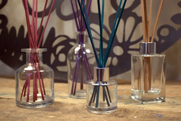 140 ml Oválná Alchymistická Difuzní Láhev - Čirá