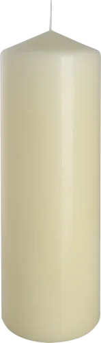 Sloupová Svíčka 80x250mm - Ivory