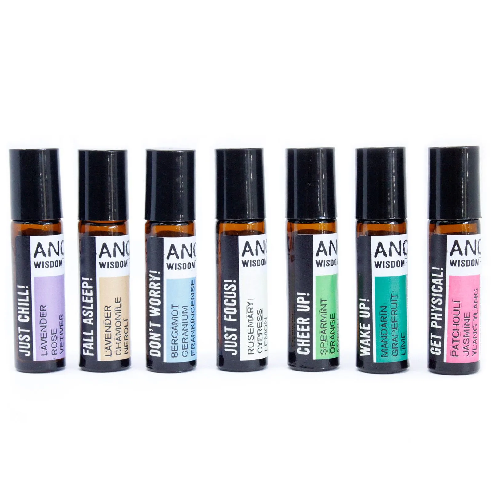 Roll-on Směs Esenciálních Olejů 10 ml - Vzchop se!