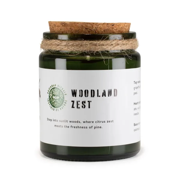 Woodwick Sójová svíčka - Lesní svěžest