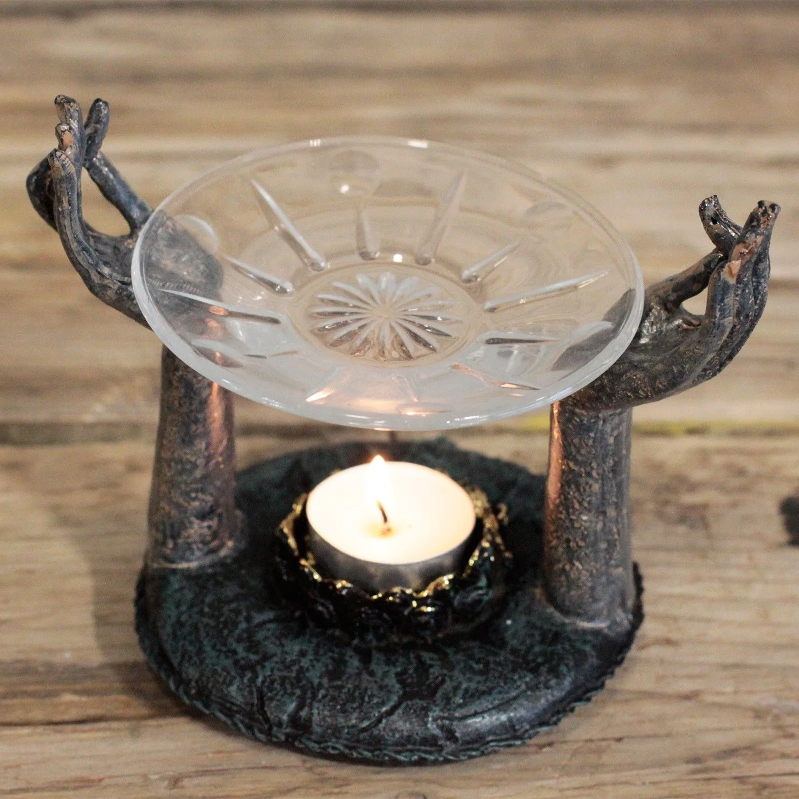 Antický Buddha - Aroma Lampa - Om Ruce
