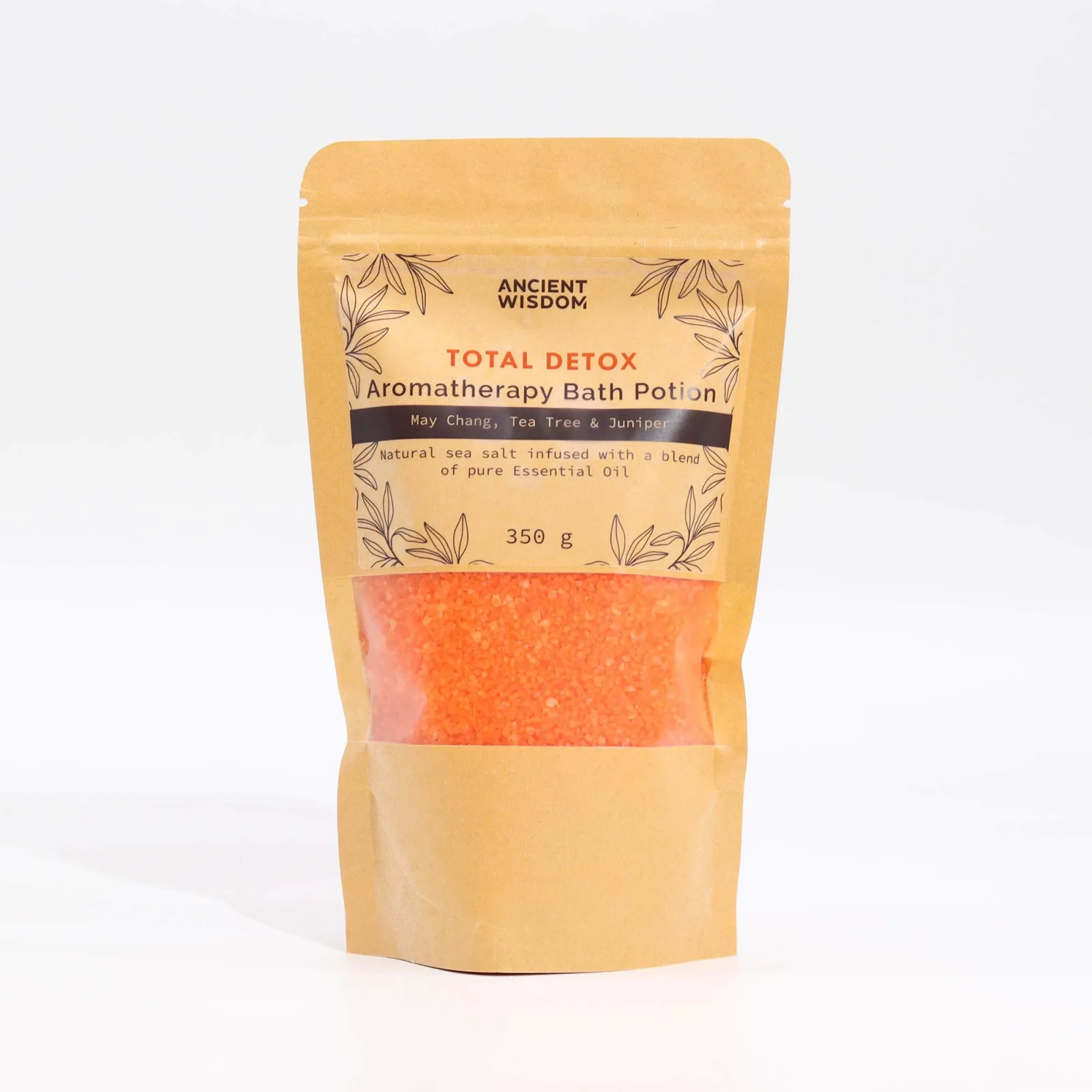 Aromaterapeutické Soli do Koupele v Sáčcích 350g - Úplný Detox