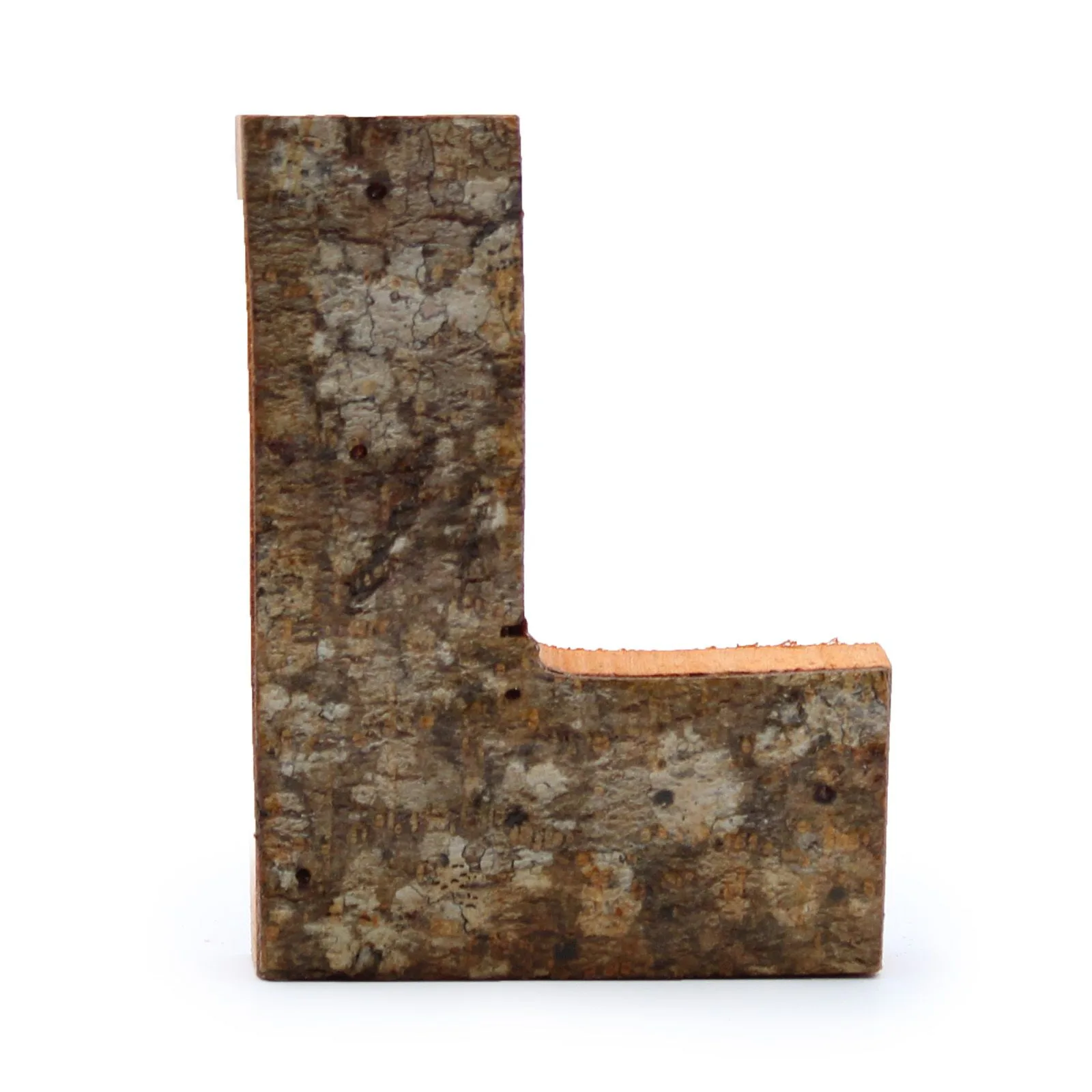 Písmeno - Rustikální Kůra - L  - 7cm