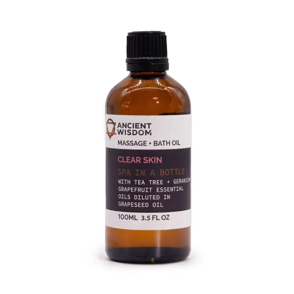 Koupelový a Masážní Olej - Čistá Pokožka - 100 ml
